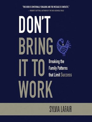 cover image of Don't Bring It to Work